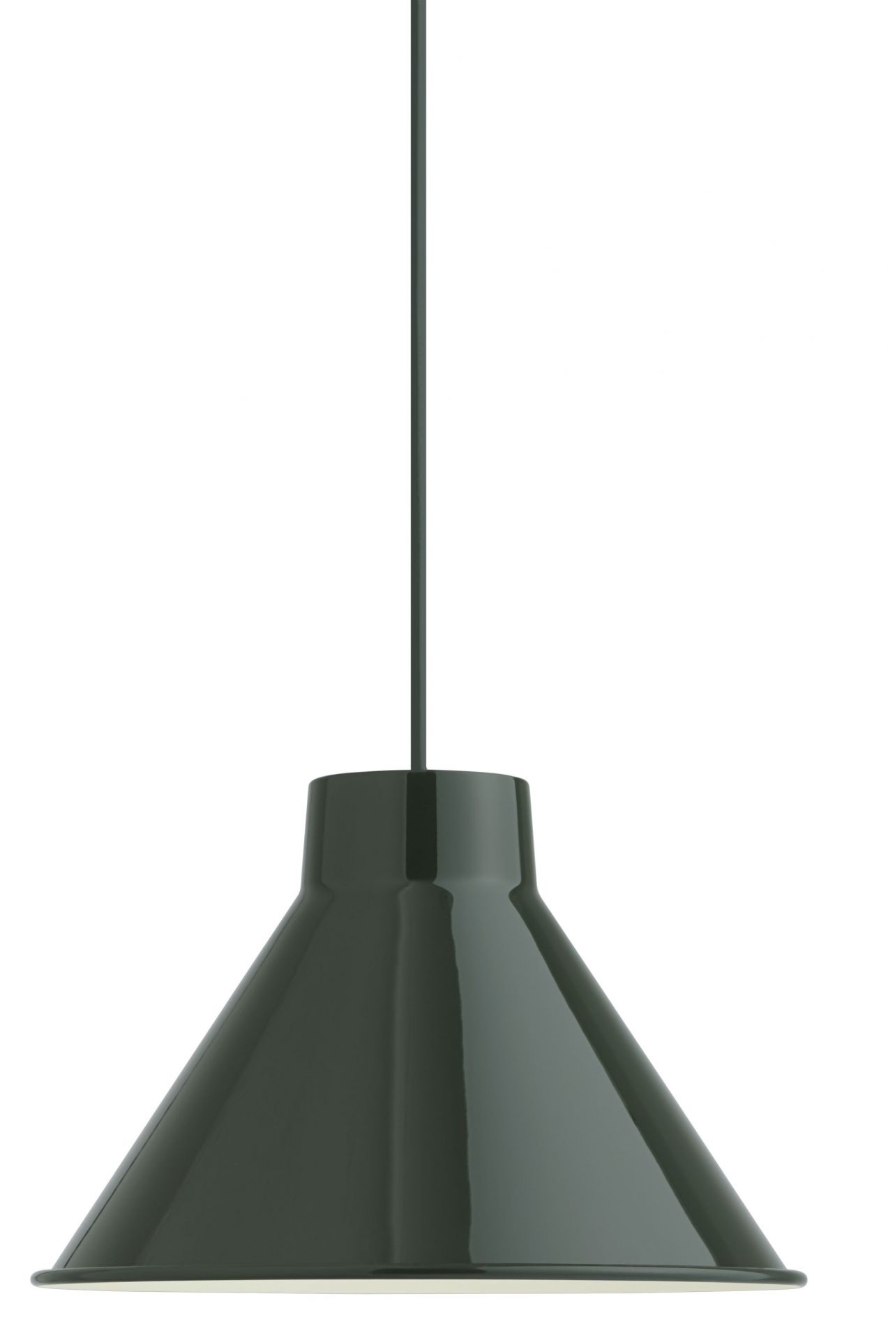 Top Pendant Lamp Pendant lamp Muuto Ø 28 cm Dark green